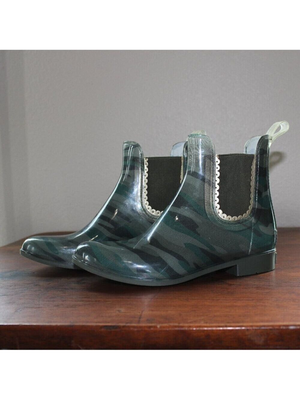 Jack Rogers Sallie Camo Rain Boot Size 8